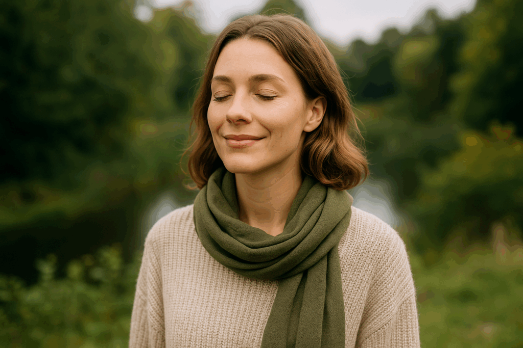 femme bénéficiant du bien-être et de la vitalité apportés par une cure de propolis
