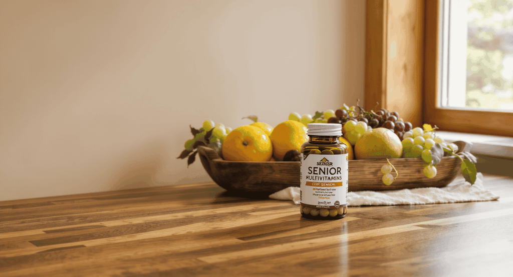 Le meilleur multivitamines pour senior