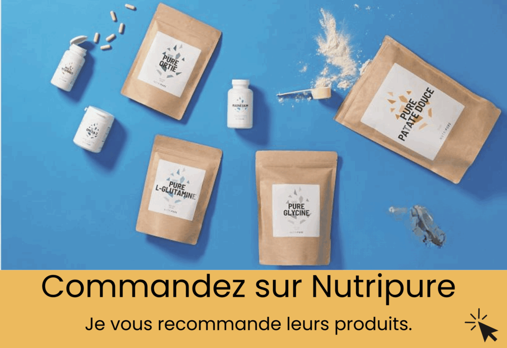 Les différents produits de la marque nutripure