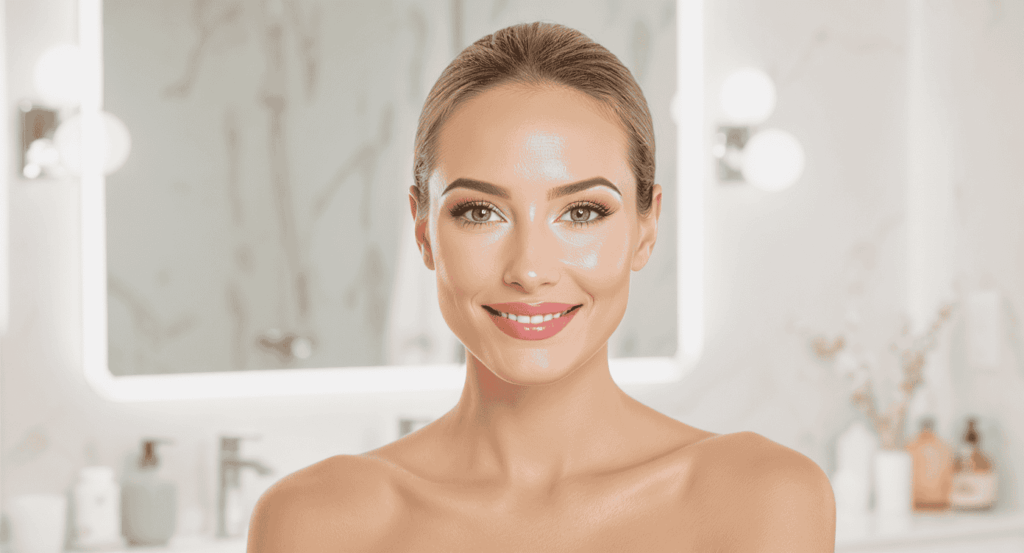 femme béneficiant des effets positif du collagène sur peau