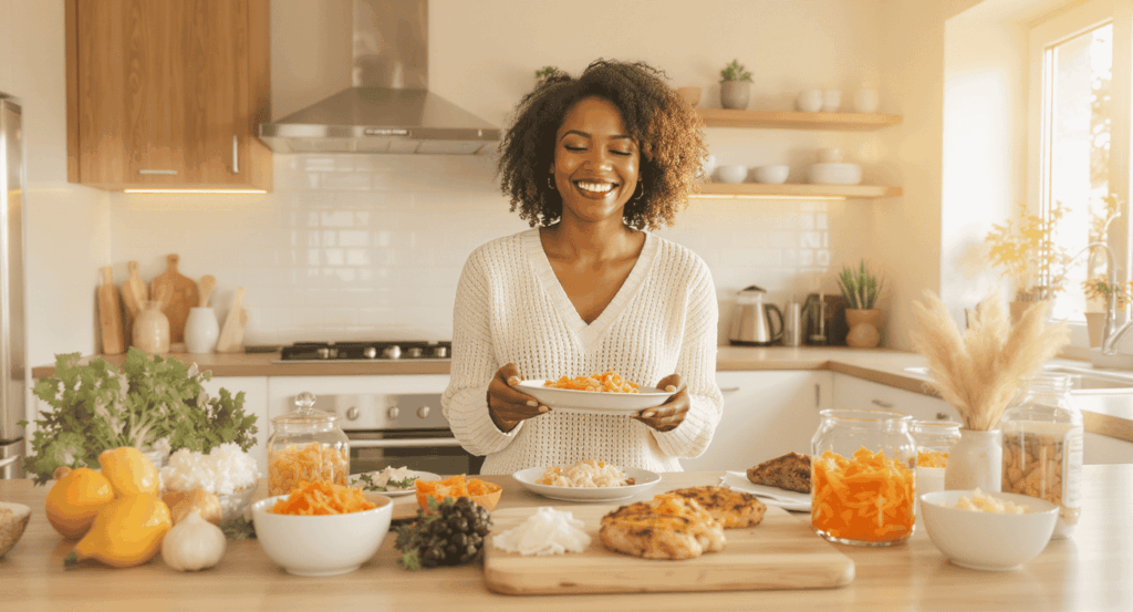 jeune femme profitant des bienfaits de la vitamine k2