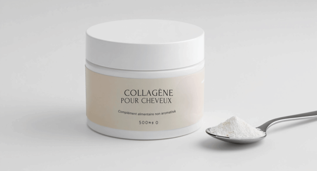 pot de collagène pour cheveux