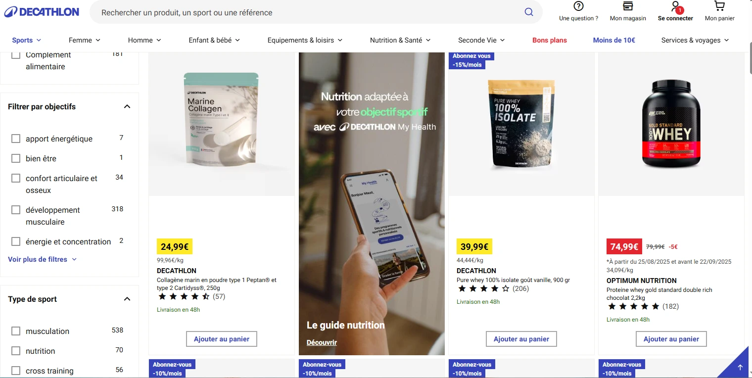 Code promo decathlon