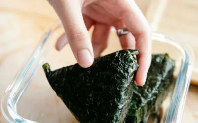 Snacking sain à base d’algues