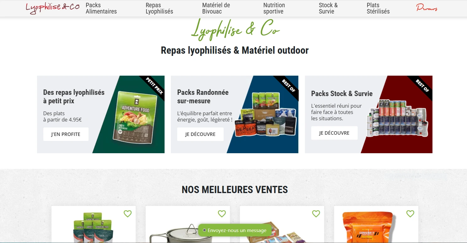 code promo lyophilisé&Co