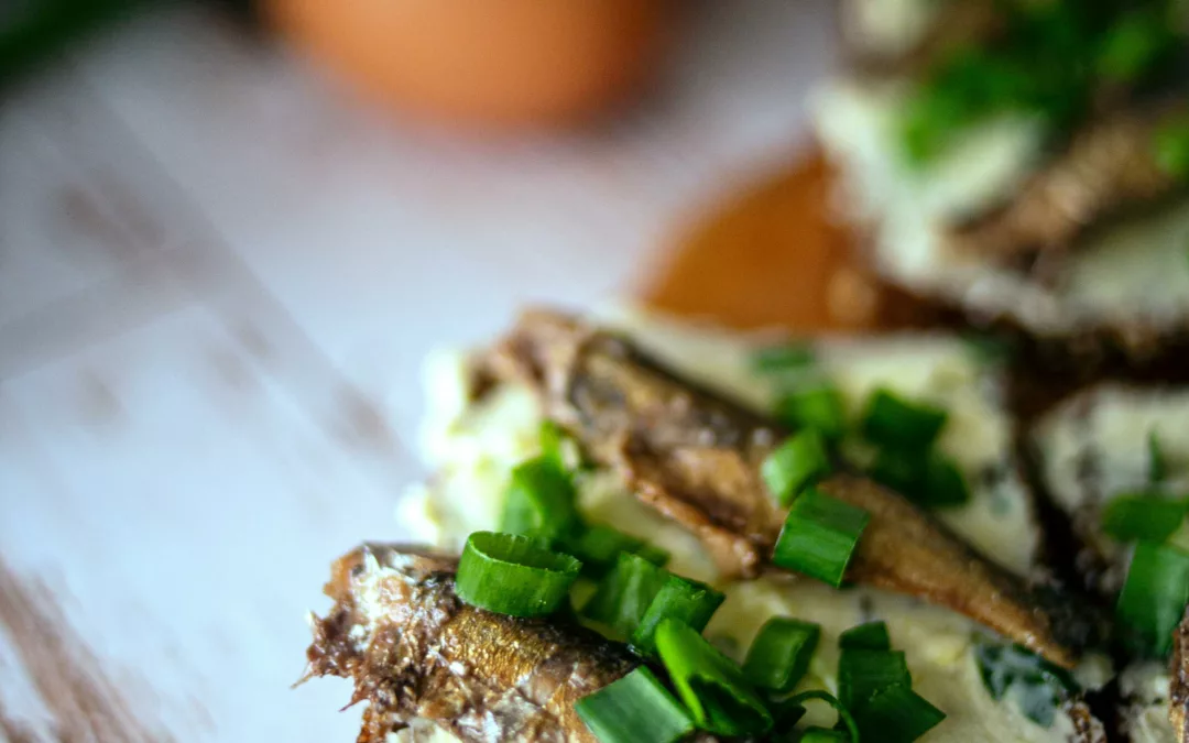 Beurre de crabe, sardines oméga-3 perte de poids