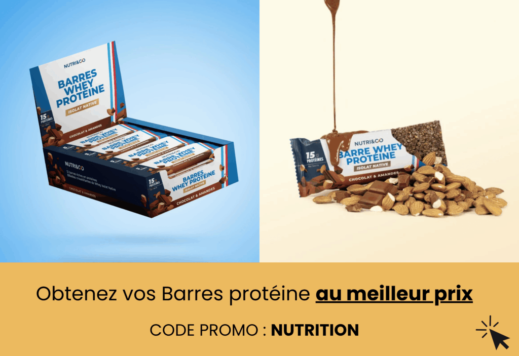 Meilleures barres protéine nutri&co