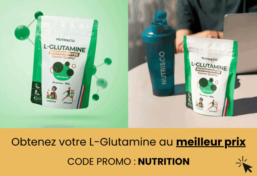 meilleur l-glutamine nutri&co