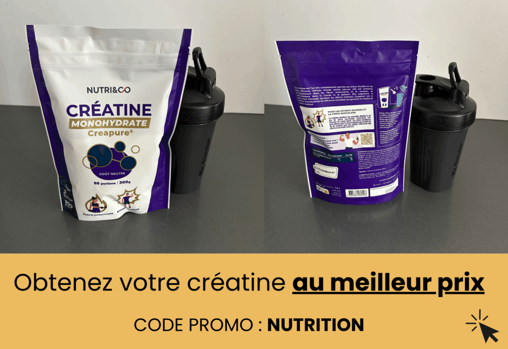 meilleure créatine nutri&co